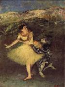 Harlequin and Colombine, Edgar Degas